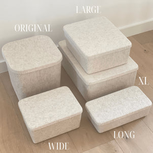 SortJoy The Sculpted Bin - Large Stone