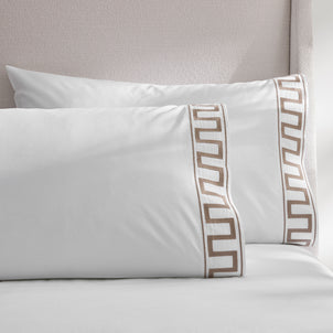 Greek Key Pillowcase Set of 2 Default