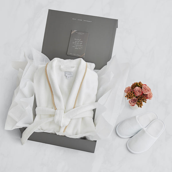 uncommon goods turkish cotton spa dress Uncommon Goods | Pearl Grey L/XL - Turkish Cotton Spa Dress | Personal Care