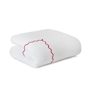 Ripple Duvet Poppy|King