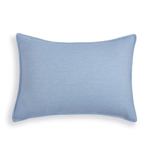 Seersucker Stripe Sham Set of 2 Blue (Seersucker)|2 Standard Shams|Customizer