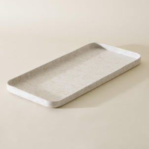 SortJoy The Long Tray | Sculpted Long Lid Stone