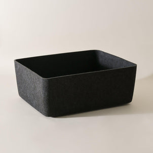 SortJoy The Sculpted Bin - Large Carbon