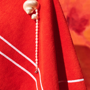 Amalfi Beach Towels Blood Orange (Amalfi)