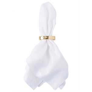 Juliska Puro Gold Napkin Ring, Set of 4 default