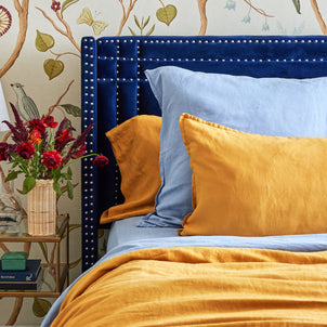 Linen - Bamboo Pillowcase Set of 2 Mustard