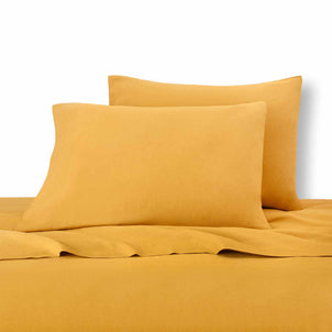 Linen - Bamboo Pillowcase Set of 2 Mustard