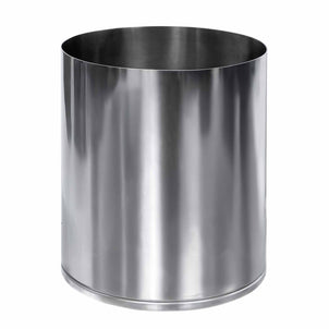 Mulberry Bath Accessories Silver|Waste Basket