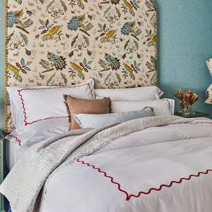 Ripple Duvet Poppy