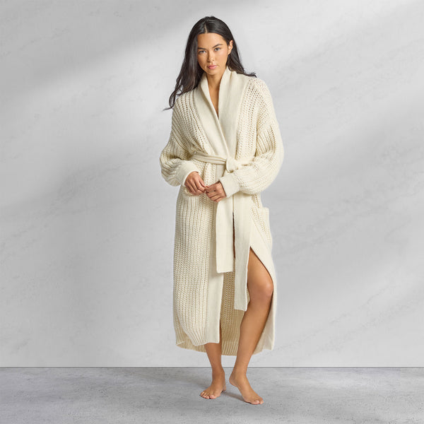 Relaxed Flannel Robe
