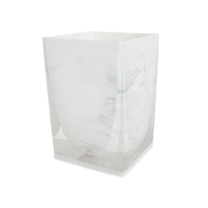 Ducale Bath Accessories White|Waste Basket
