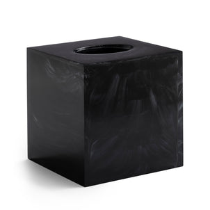 Ducale Bath Accessories Black|Tissue Holder