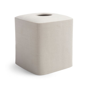 Fillmore Bath Accessories Ivory/Black|Tissue Holder