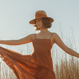 Freya Gardenia Hat Butterscotch/Honey