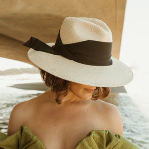 Freya Gardenia Hat Natural/Black