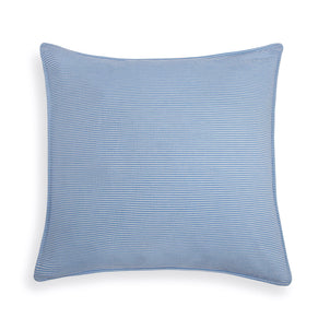 Seersucker Stripe Sham Set of 2 Blue (Seersucker)|2 Euro Shams