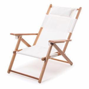 Business & Pleasure Co. The Tommy Chair - Antique White Antique White