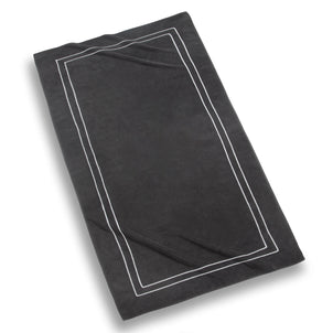 Amalfi Beach Towels Charcoal (Amalfi)|customizer