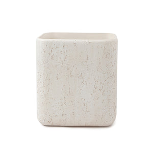 Aman Bath Accessories Ivory (Culver)|Waste Basket
