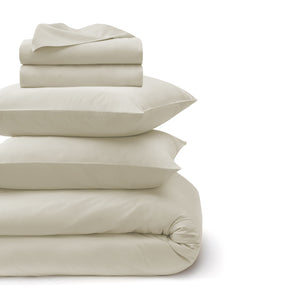 Bamboo Sateen Bedding Bundle Bisque|Twin