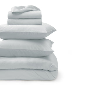 Bamboo Sateen Bedding Bundle Silver Sage|Queen
