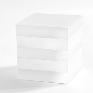 Cabana White Bath Accessories White|Cotton Jar