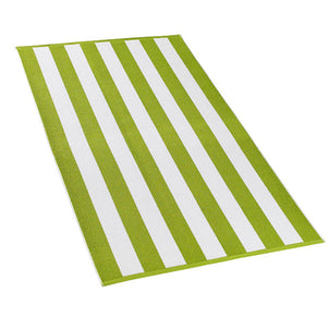 Cabana Stripe Beach Towels Lime Green|customizer