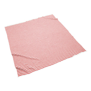 Holbox Linen Beach Blankets Red (Holbox)