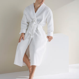 Hotel Waffle-Terry Robes White