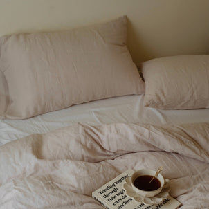Linen - Bamboo Pillowcase Set of 2 Sand (Linen)