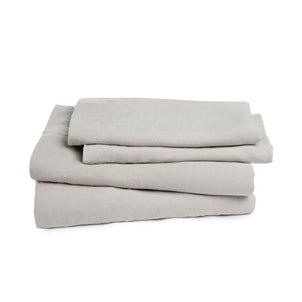 Linen - Bamboo Sheet Set Sand (Linen)|King