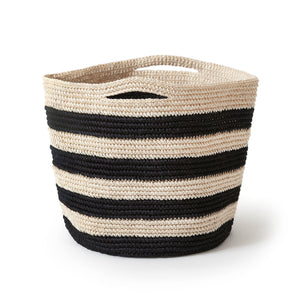 La Casa Nesting Baskets Stripe|midi