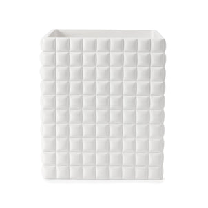 Piazza Bath Accessories White|Waste Basket