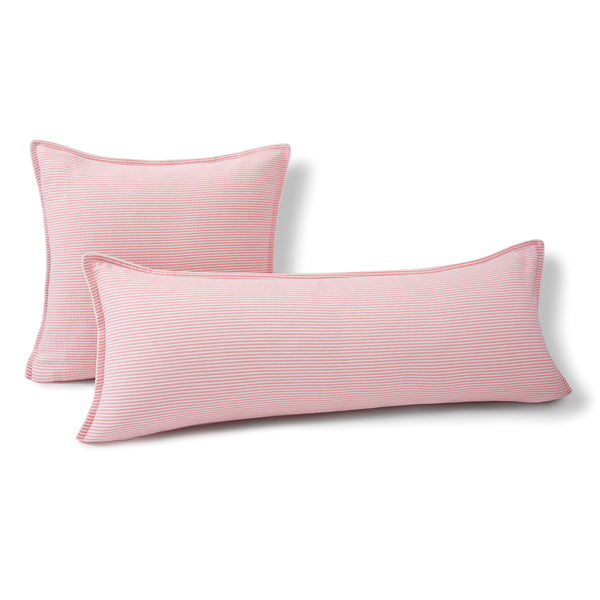 Southern Home Blanks Pink Seersucker Embroidery Blanks (pillow wraps)