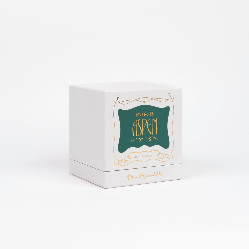 Dear Annabelle Candle Love Notes: Aspen Default