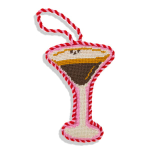 Furbish Studio Needlepoint Espresso Martini Ornament default