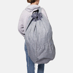 Dormify Laundry Bag Backpack Grey