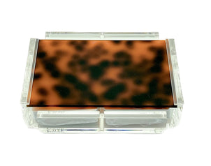 Luxe Dominoes 2-Deck Playing Card Set Carey (Tortoise Shell)