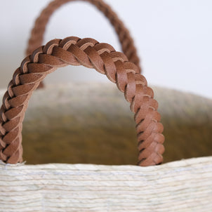 Makaua Small Tote Natural/Brown