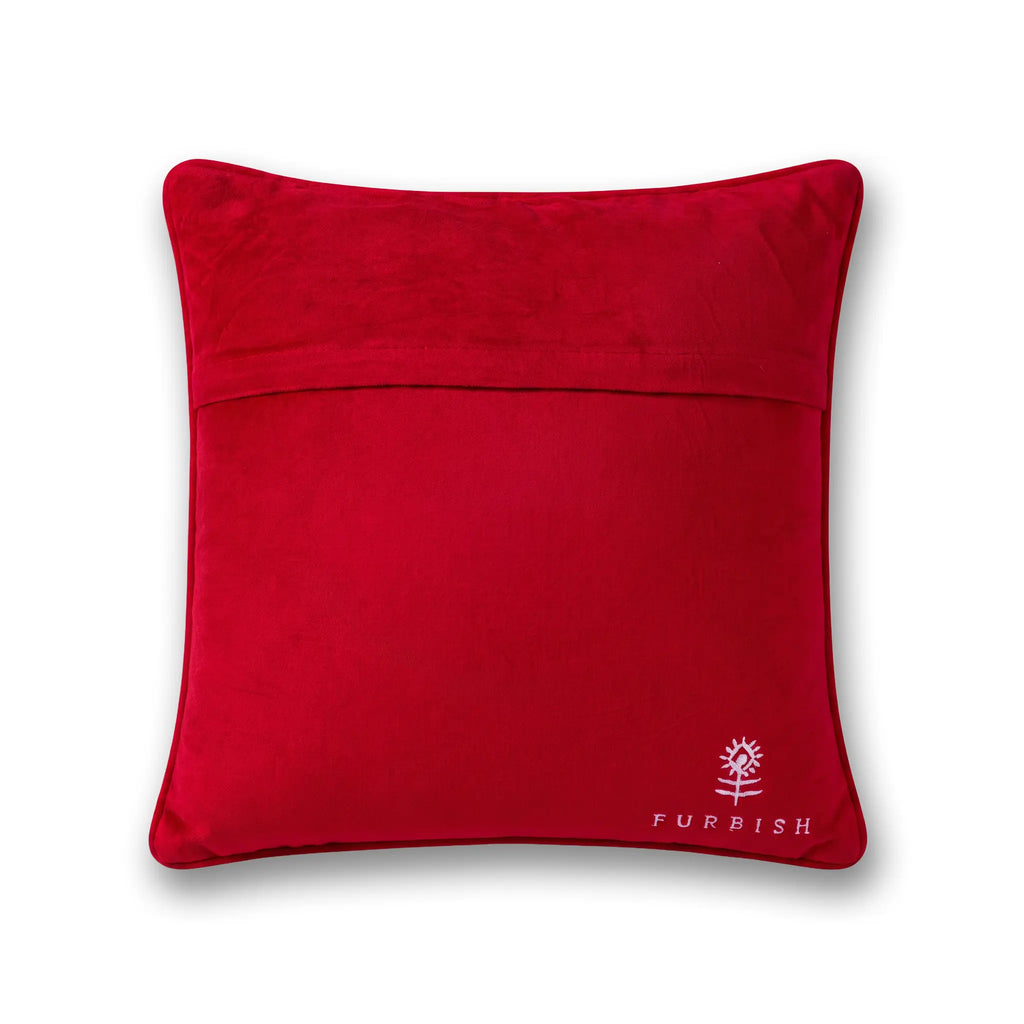 Furbish Studio Bah Humbug Needlepoint Pillow default