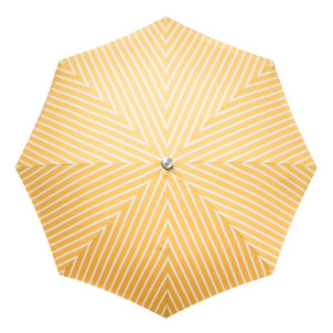 Business & Pleasure Co. The Premium Beach Umbrella - Monaco Mimosa Stripe Monaco Mimosa Stripe