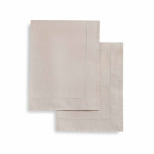 Linen Napkins - Set of 2 Linen/White|customizer