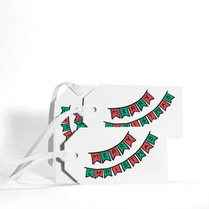 Dear Annabelle Christmas Banner Gift Tags Default