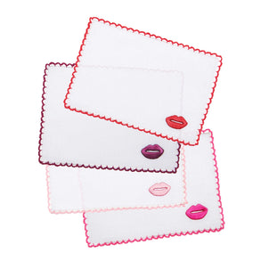 Dear Annabelle Lipstick Kisses Cocktail Napkins Default