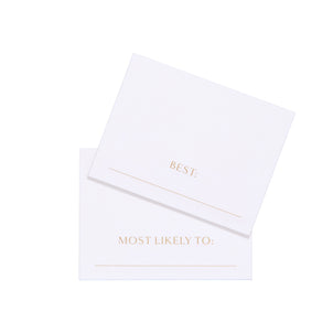 Dear Annabelle Superlatives Place Cards Default