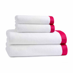 Dormify Coolidge Towels Hot Pink
