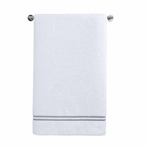 Prestige Embroidered Towels White/Anthracite|customizer