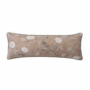 Darian Throw Pillow Covers Taupe|14 x 36