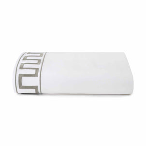 Greek Key Flat Sheet Sage