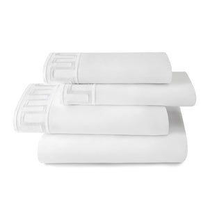 Greek Key Sheet Set White|Queen